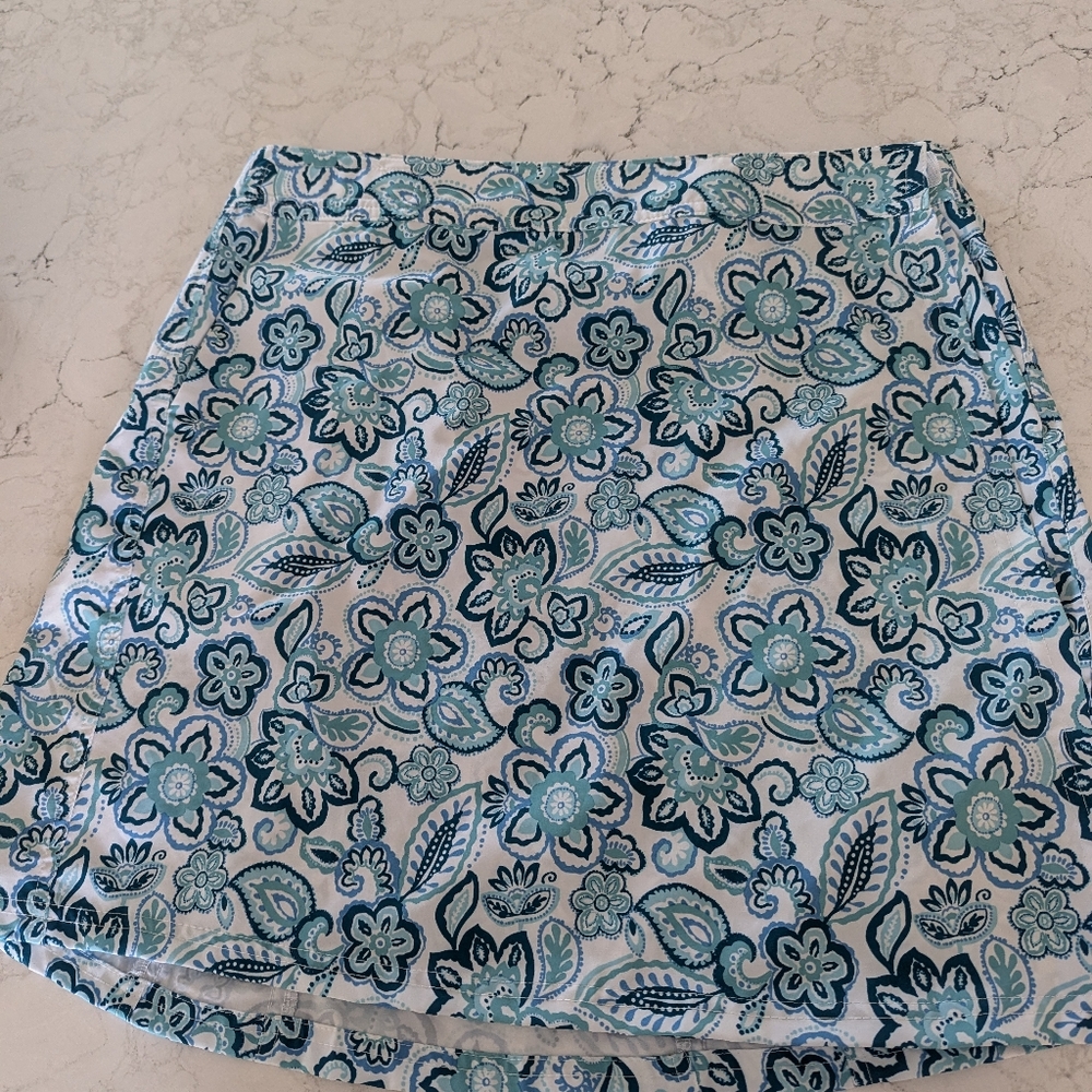 Rip skirt knee length